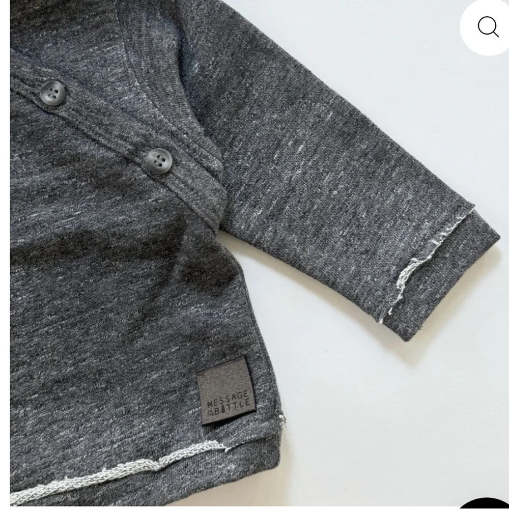 Cozy Gray Kids Matching Set